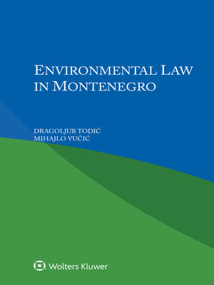 cover image of Environmental Law in Montenegro